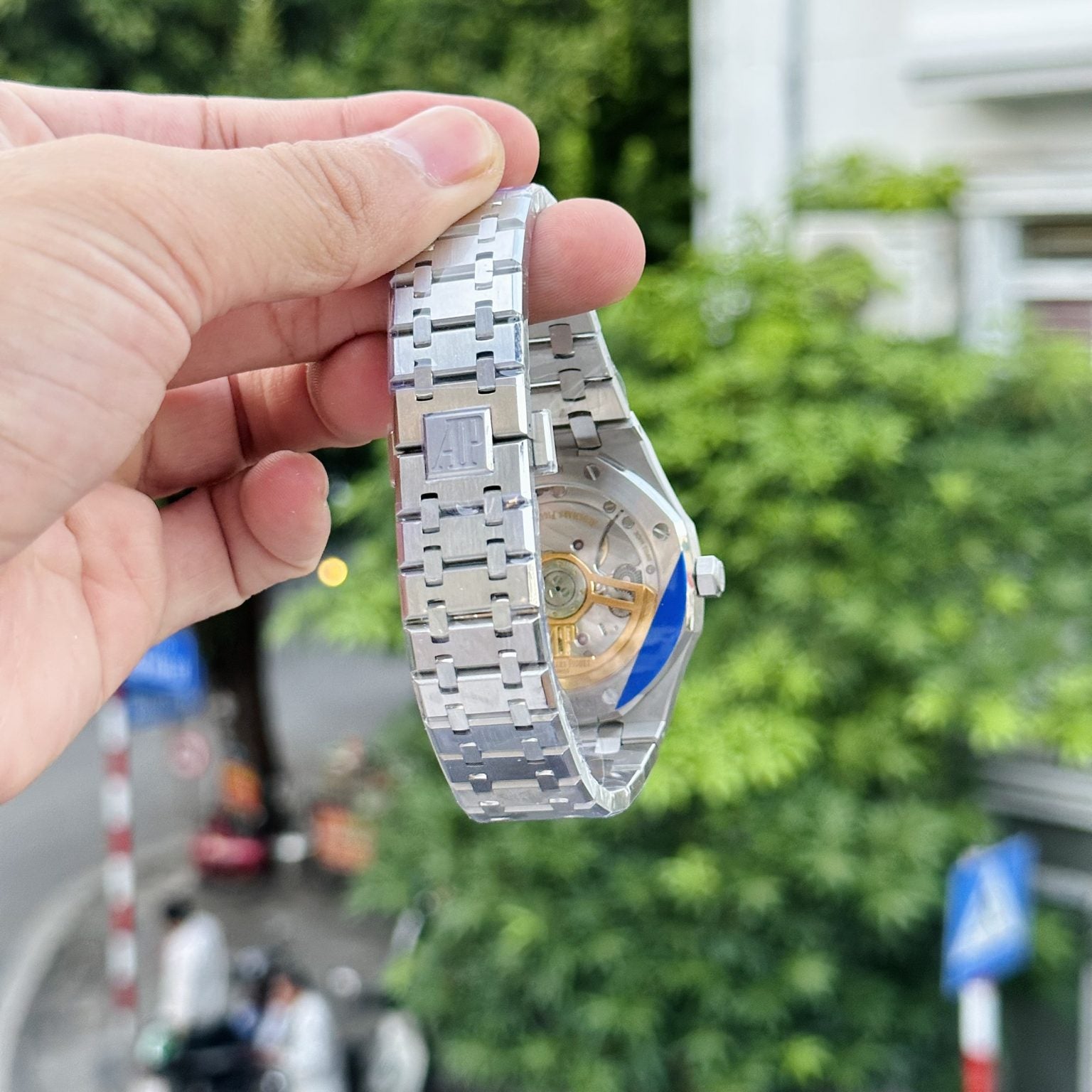 Audemars Piguet 15510ST à Cadran Bleu 41 mm