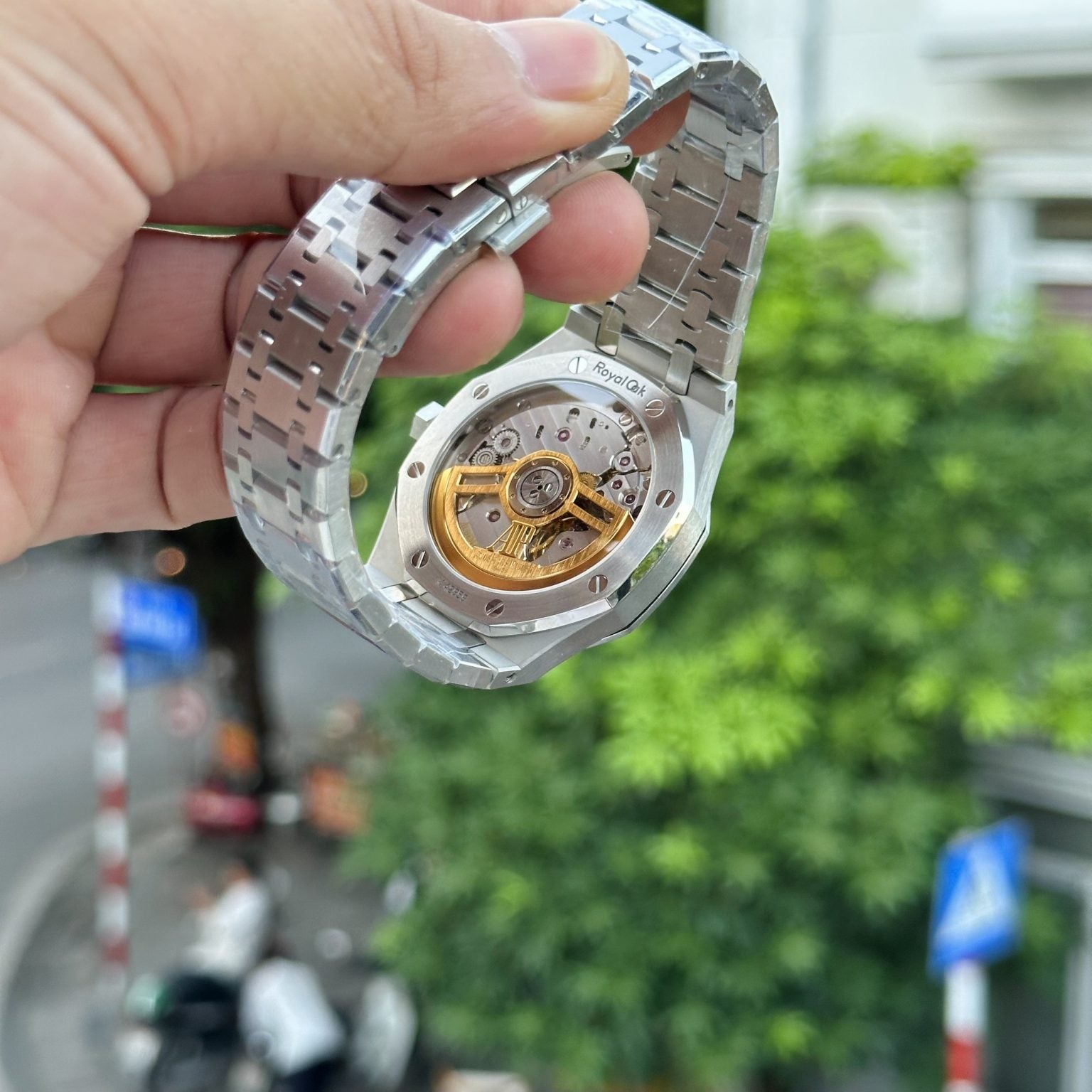 Audemars Piguet 15510ST à Cadran Bleu 41 mm