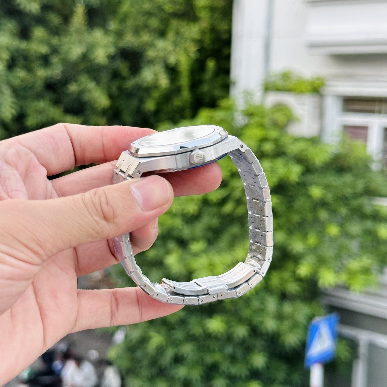 Audemars Piguet 15510ST à Cadran Bleu 41 mm