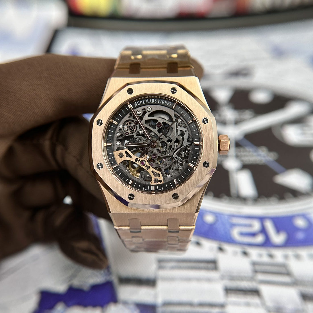 Audemars Piguet Royal Oak 15407 Squelette Cadran Noir 41 mm
