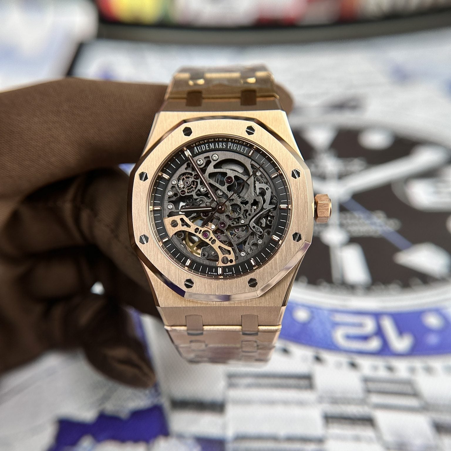 Audemars Piguet Royal Oak 15407 Squelette Cadran Noir 41 mm