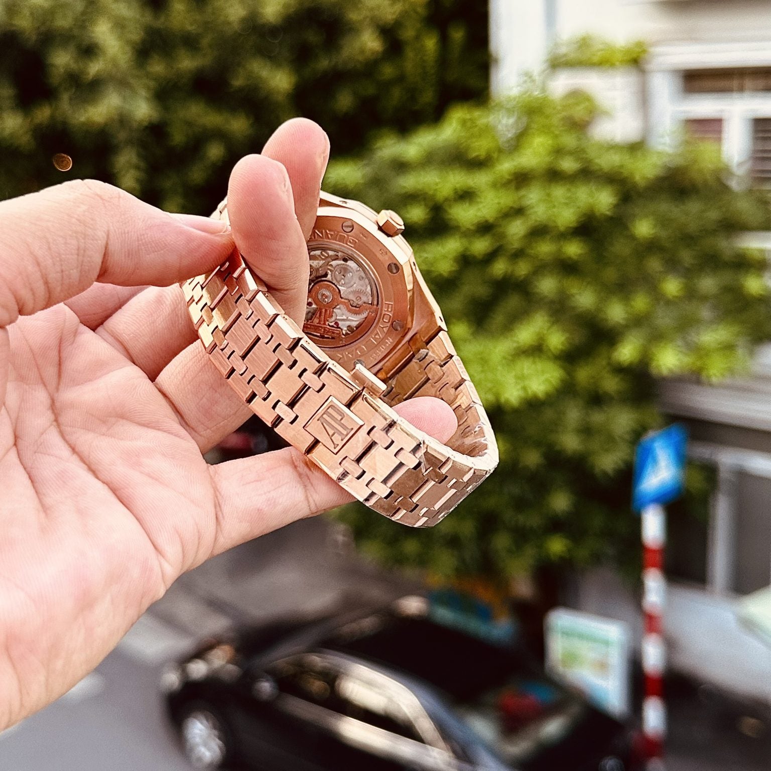 Audemars Piguet Royal Oak 26574OR Cadran Blanc 41 mm