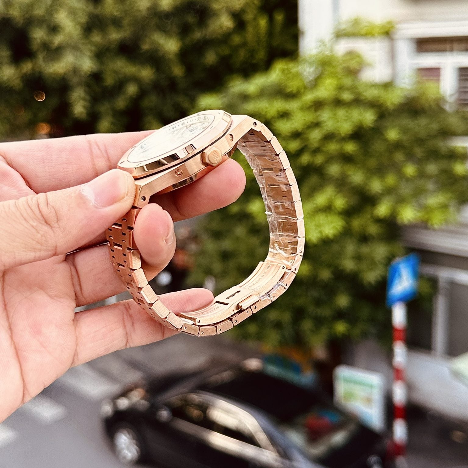 Audemars Piguet Royal Oak 26574OR Cadran Blanc 41 mm