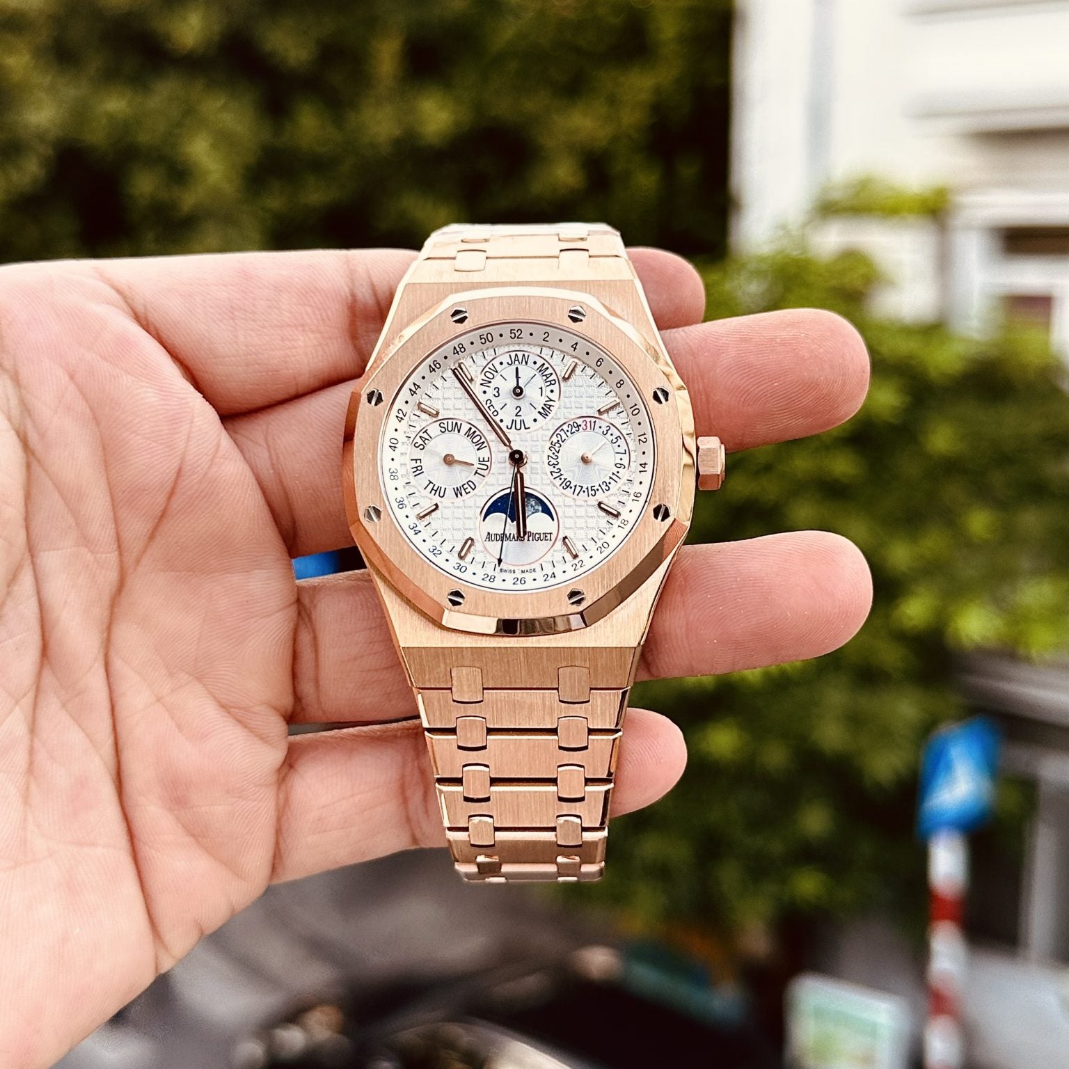 Audemars Piguet Royal Oak 26574OR Cadran Blanc 41 mm