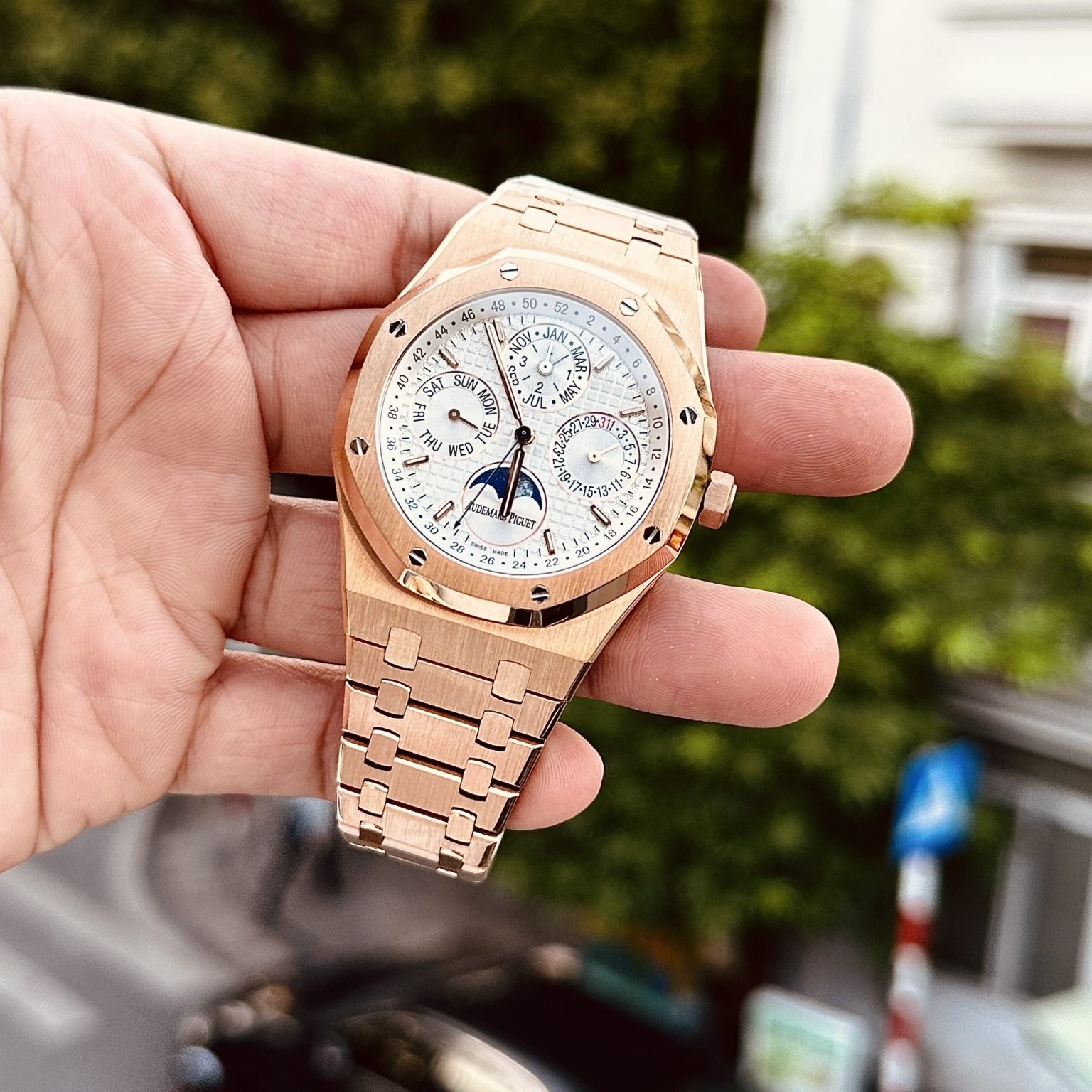 Audemars Piguet Royal Oak 26574OR Cadran Blanc 41 mm