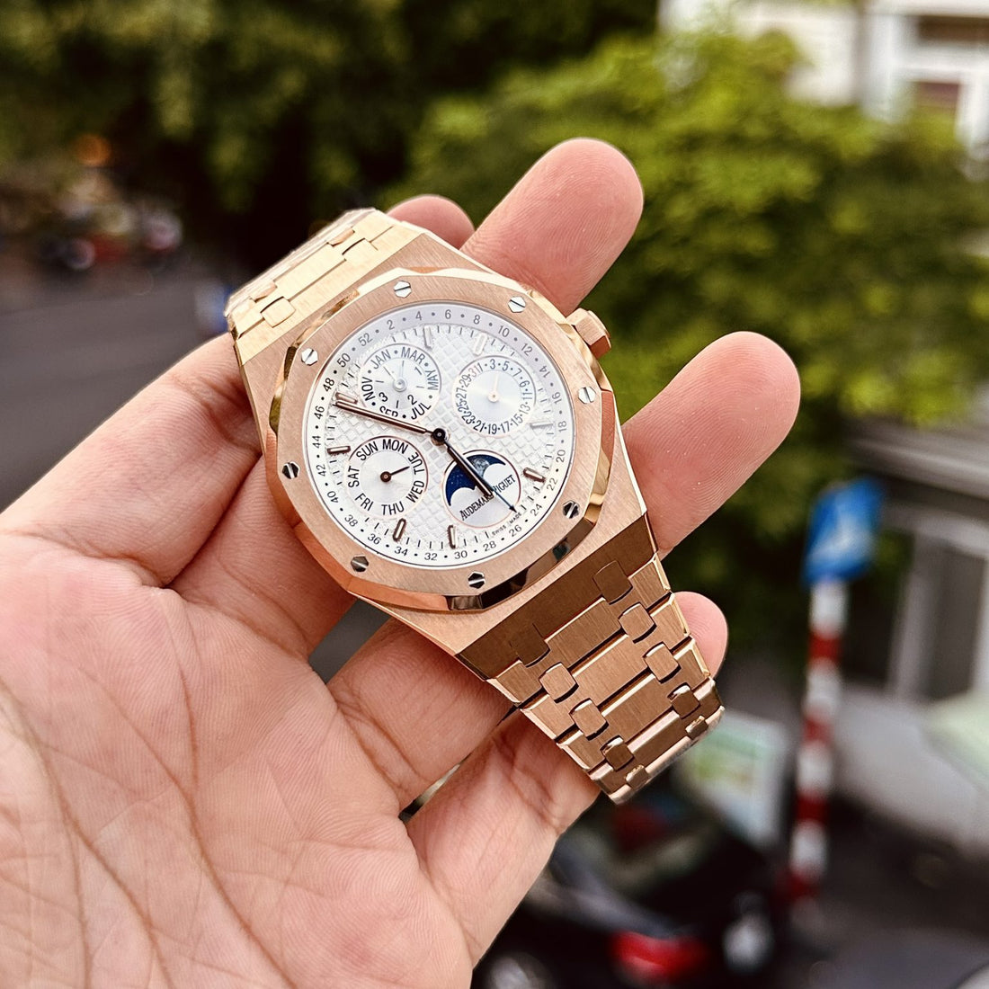 Audemars Piguet Royal Oak 26574OR Cadran Blanc 41 mm