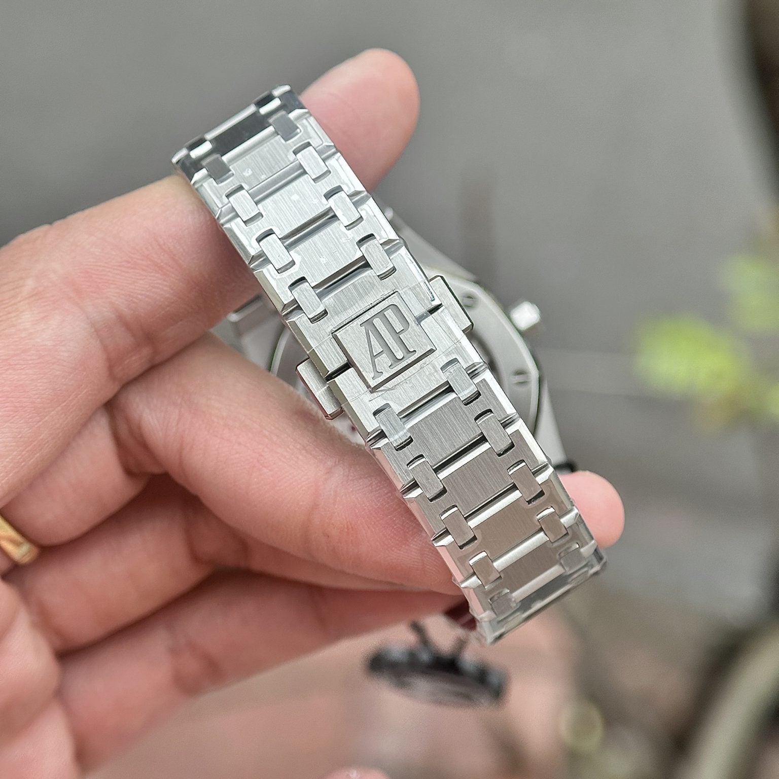 Audemars Piguet Royal Oak Jumbo Extra-Thin 15202ST Cadran Bleu Foncé 39 mm