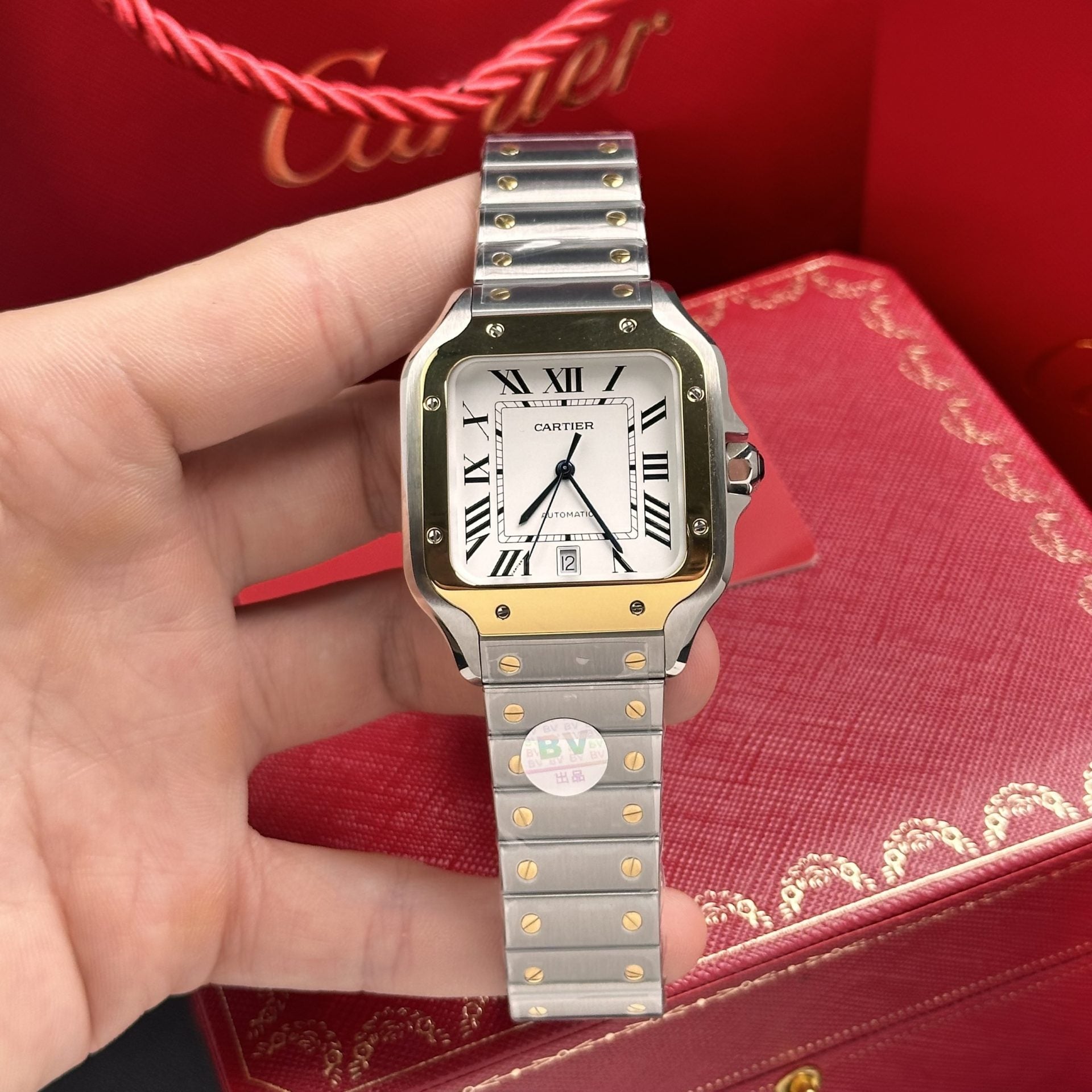 CARTIER SANTOS DE 40 MM - Montre Cartier - Homme - VEM686