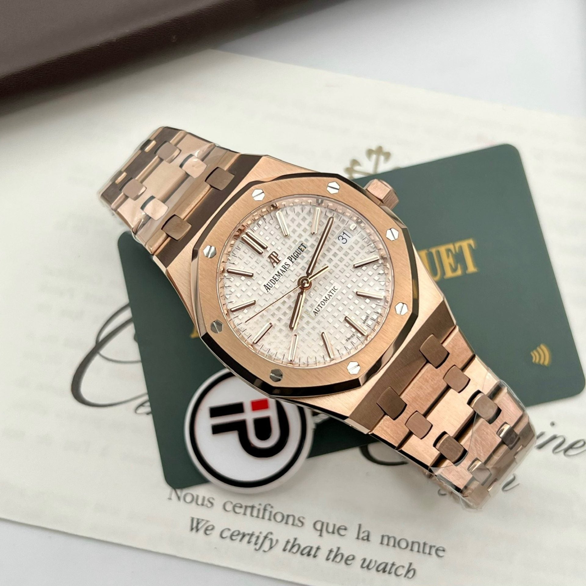 Audemars Piguet Royal Oak 15450 Or blanc IP Factory 37 mm