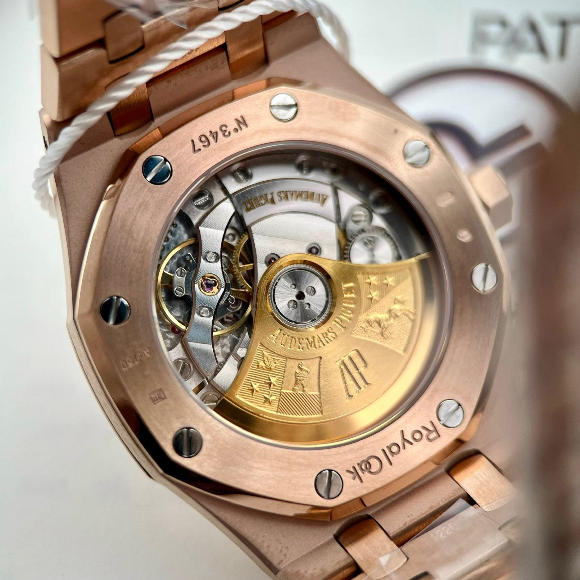 Audemars Piguet Royal Oak 15450 Or blanc IP Factory 37 mm