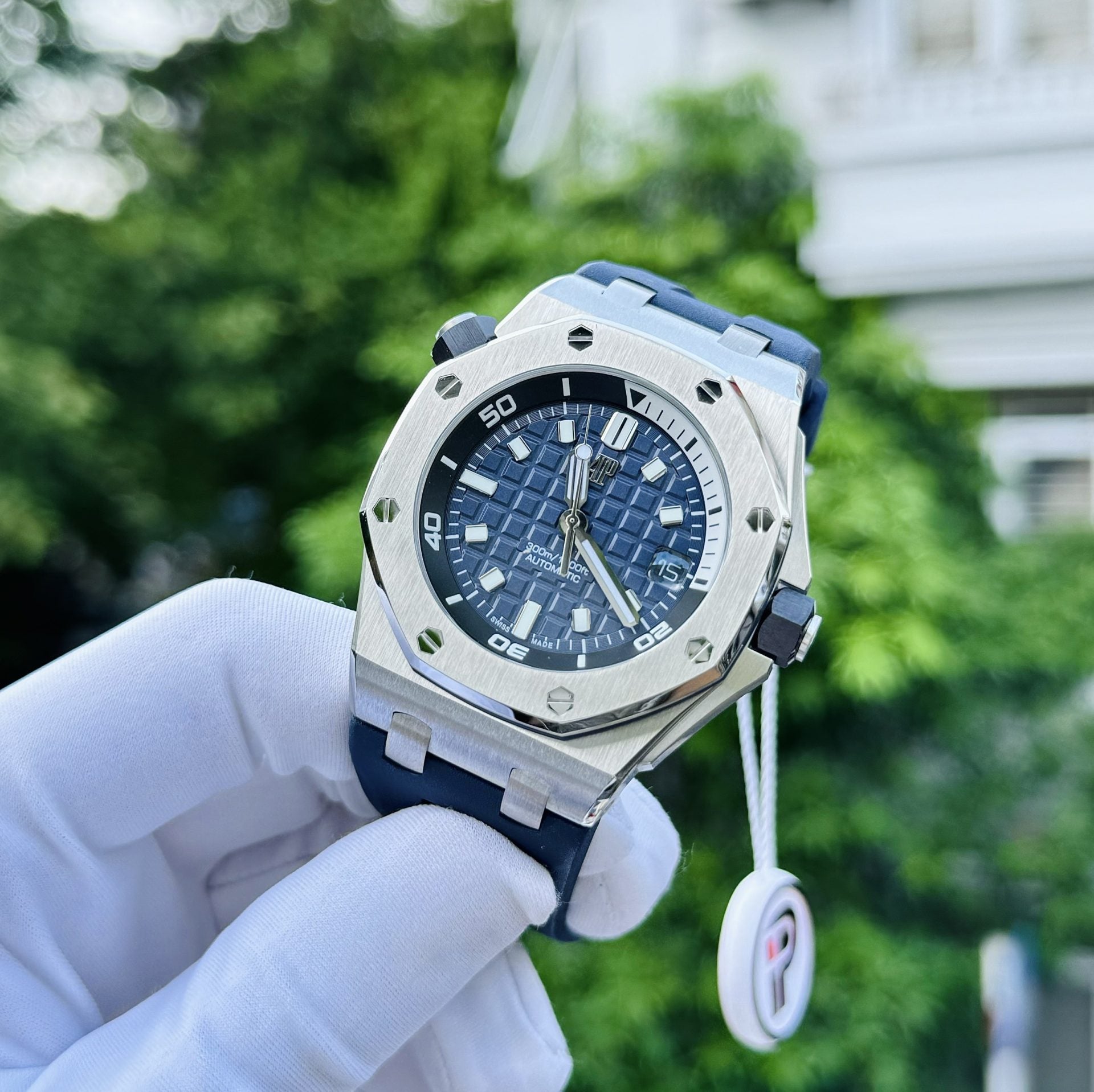 Audemars Piguet Royal Oak 15720ST Cadran Bleu IP Factory 41 mm
