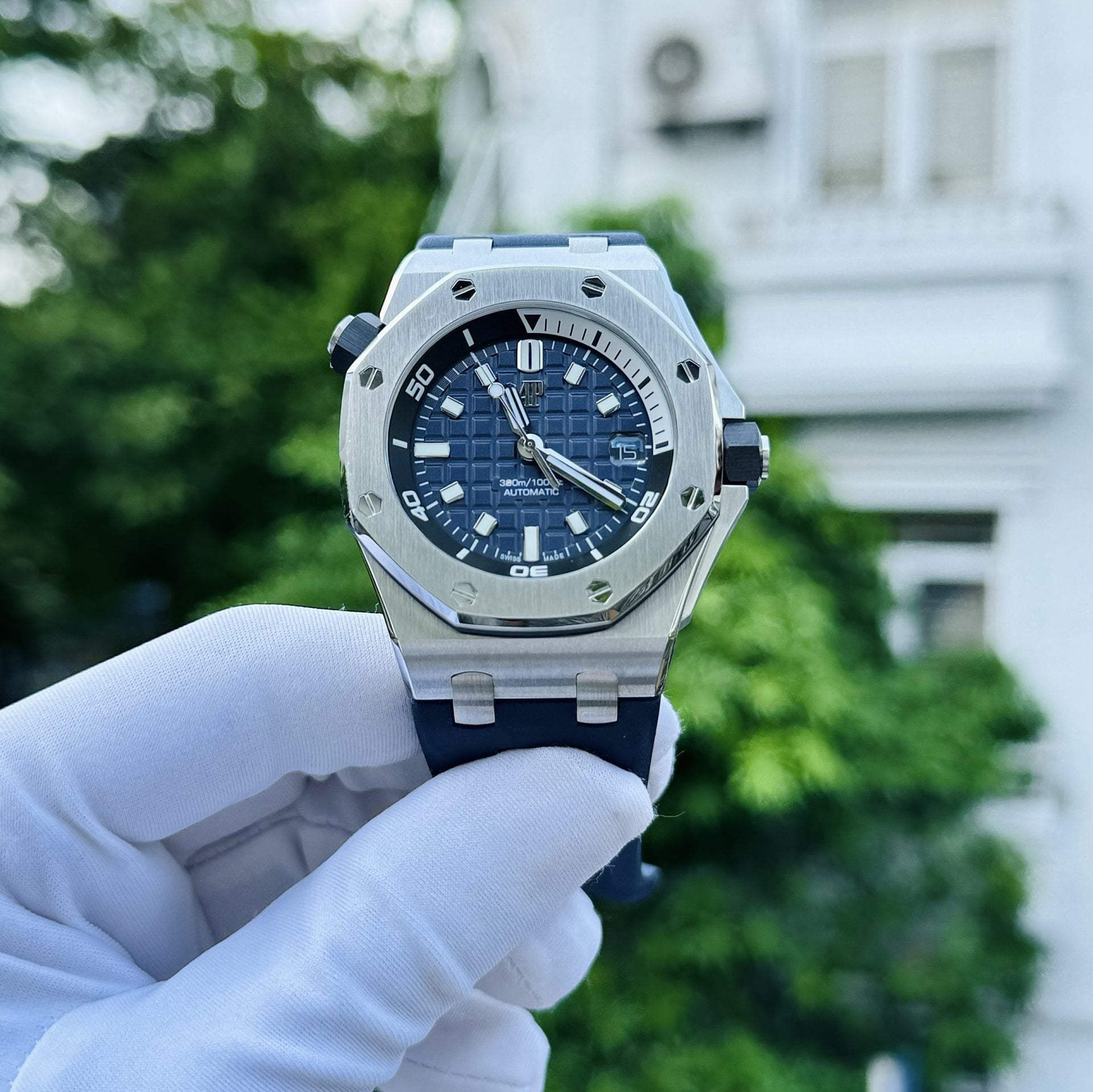 Audemars Piguet Royal Oak 15720ST Cadran Bleu IP Factory 41 mm