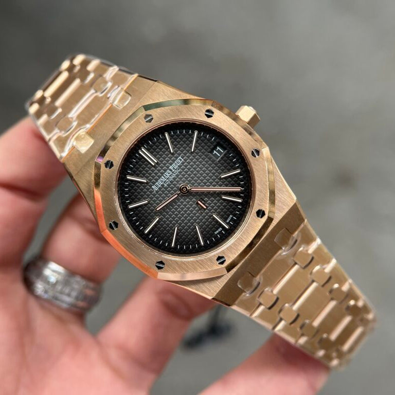 Audemars Piguet Royal Oak 15202OR Jumbo Cadran Gris 39 mm