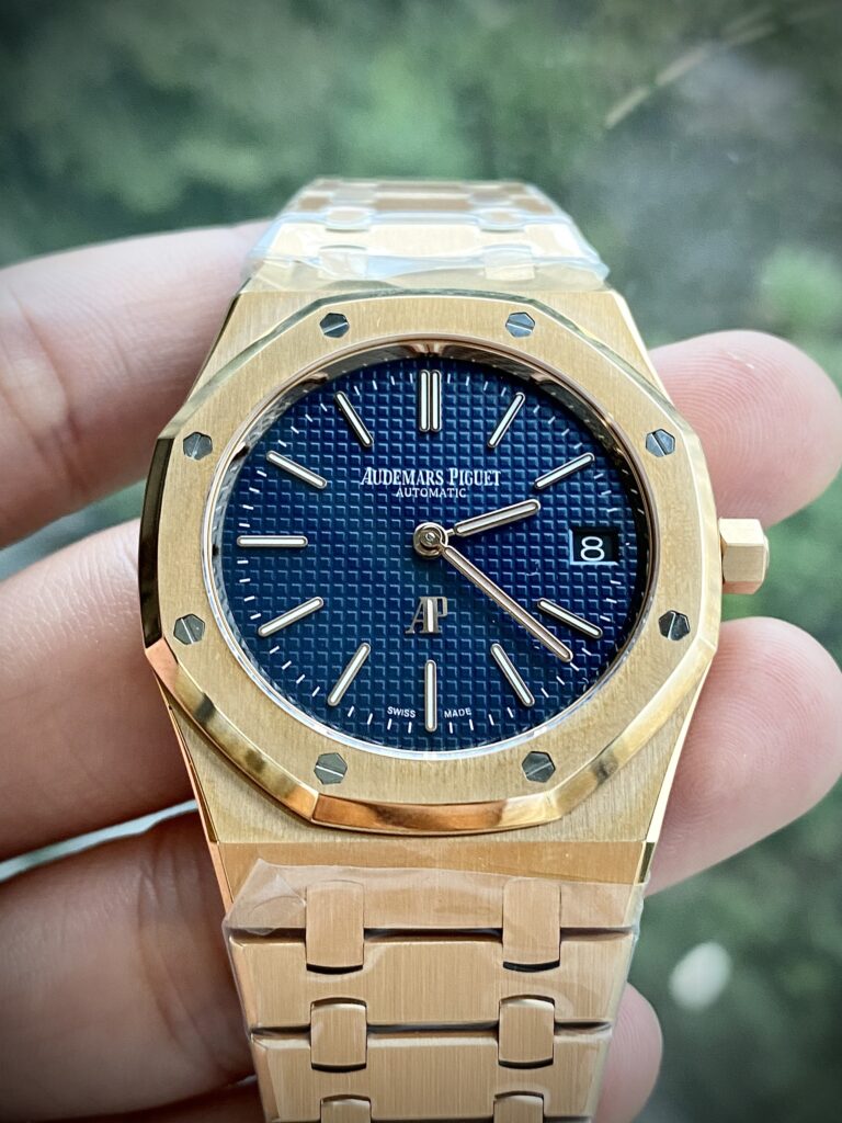 Audemars Piguet Royal Oak 15202OR Jumbo Cadran Bleu ZF Factory 39 mm
