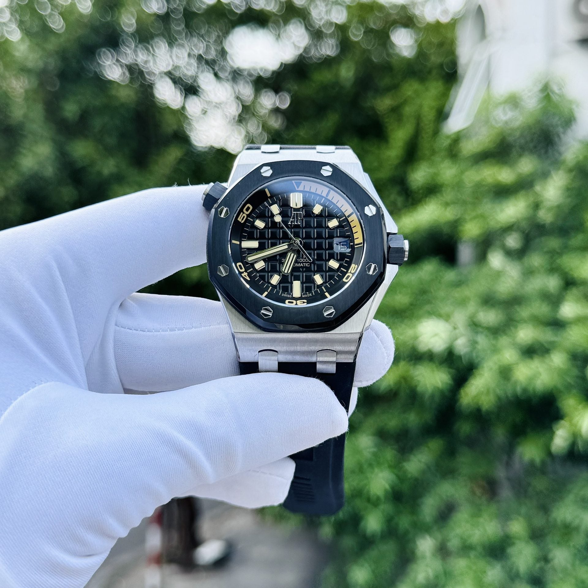 Audemars Piguet Royal Oak 15720ST Cadran Noir IP Factory 42 mm