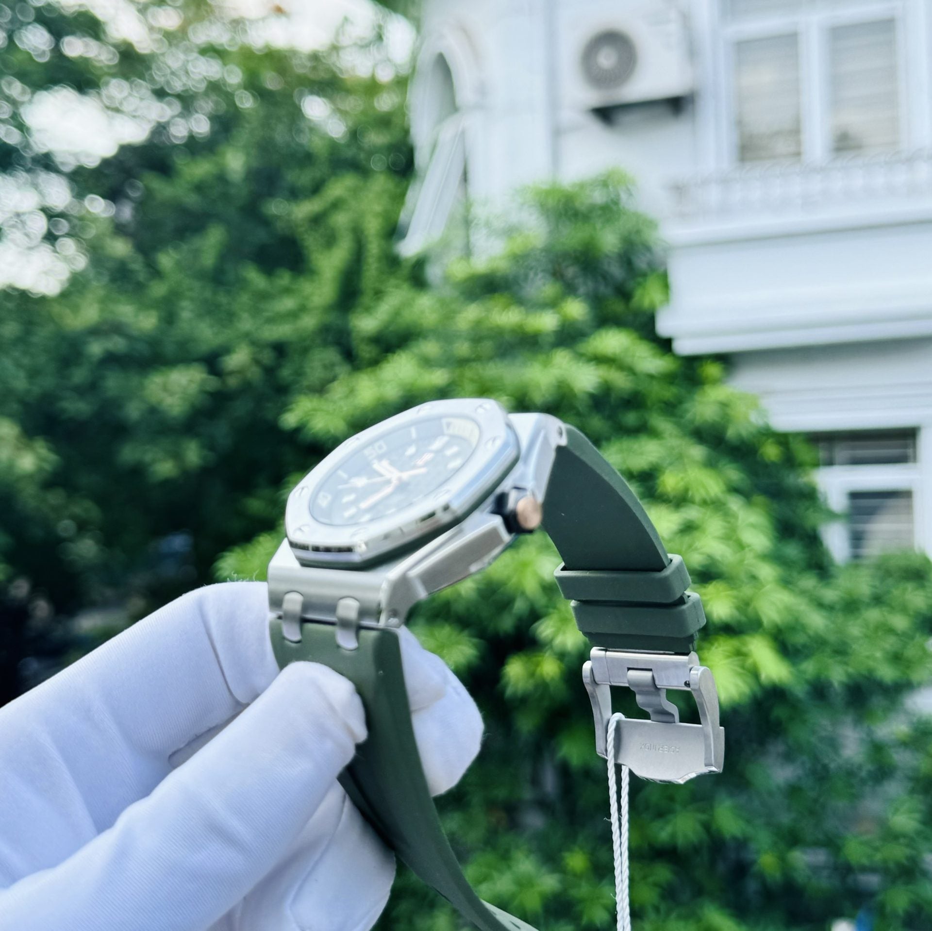 Audemars Piguet Royal Oak 15720ST Cadran Vert IP Factory 42mm