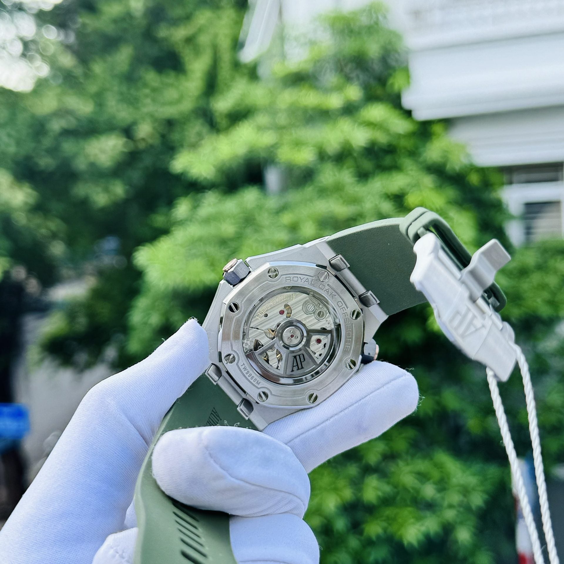 Audemars Piguet Royal Oak 15720ST Cadran Vert IP Factory 42mm
