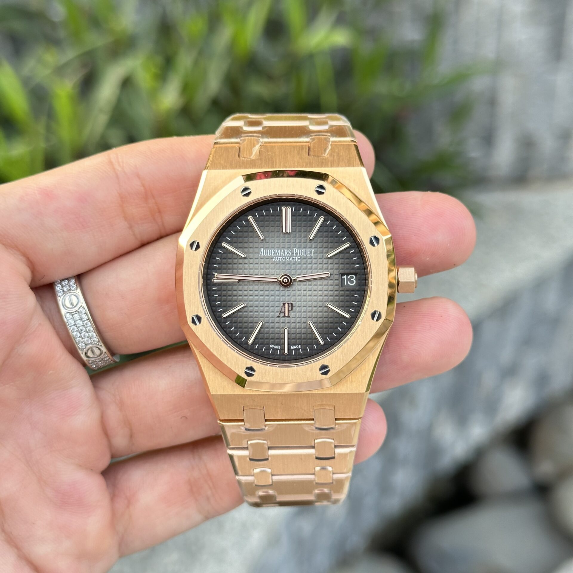 Audemars Piguet Royal Oak 16202OR Cadran Gris ZF Factory 39 mm