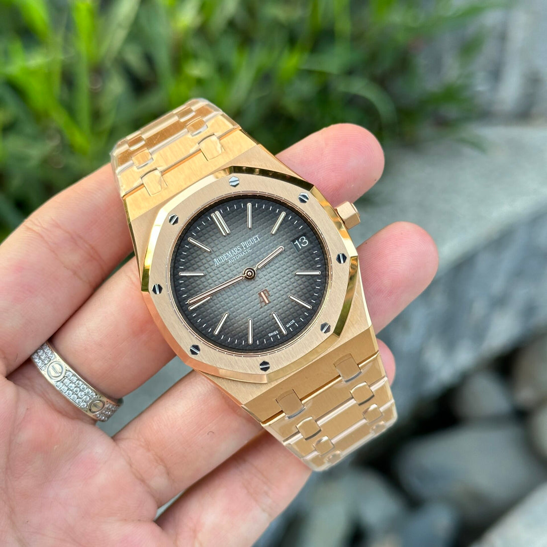 Audemars Piguet Royal Oak 16202OR Cadran Gris ZF Factory 39 mm