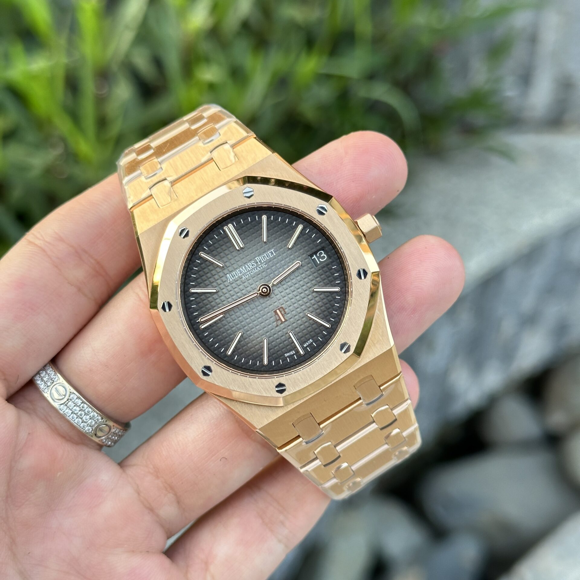 Audemars Piguet Royal Oak 16202OR Cadran Gris ZF Factory 39 mm