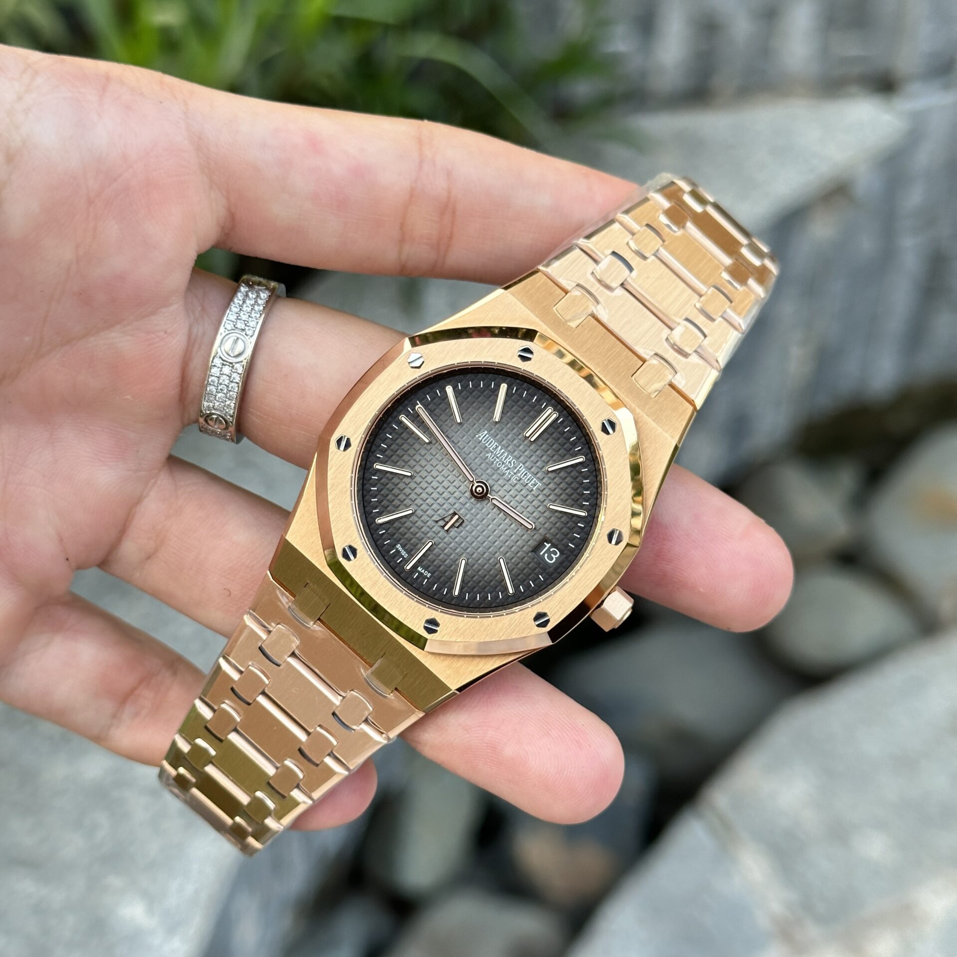 Audemars Piguet Royal Oak 16202OR Cadran Gris ZF Factory 39 mm