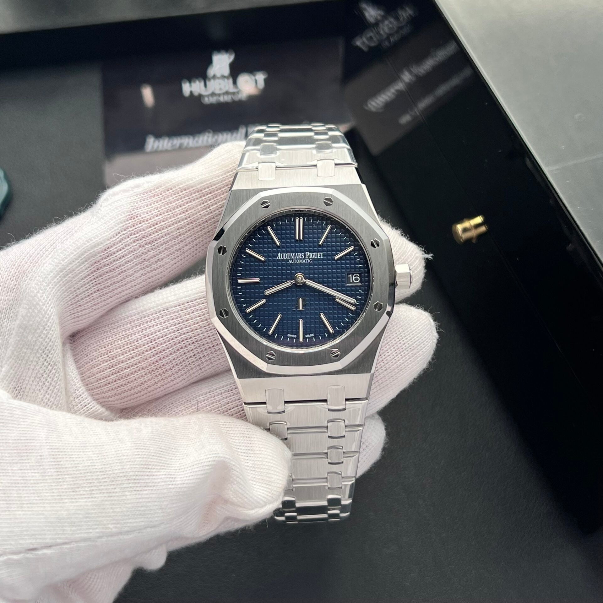 Audemars Piguet Royal Oak 16202ST Cadran Bleu ZF Factory 39 mm
