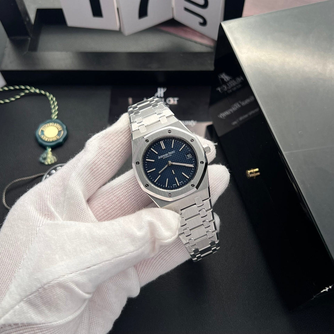Audemars Piguet Royal Oak 16202ST Cadran Bleu ZF Factory 39 mm