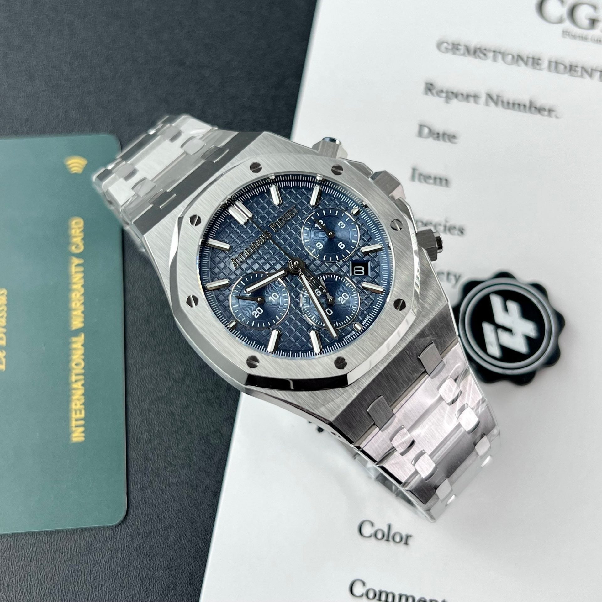 Audemars Piguet Royal Oak 26715ST Cadran Bleu ZF Factory 38 mm