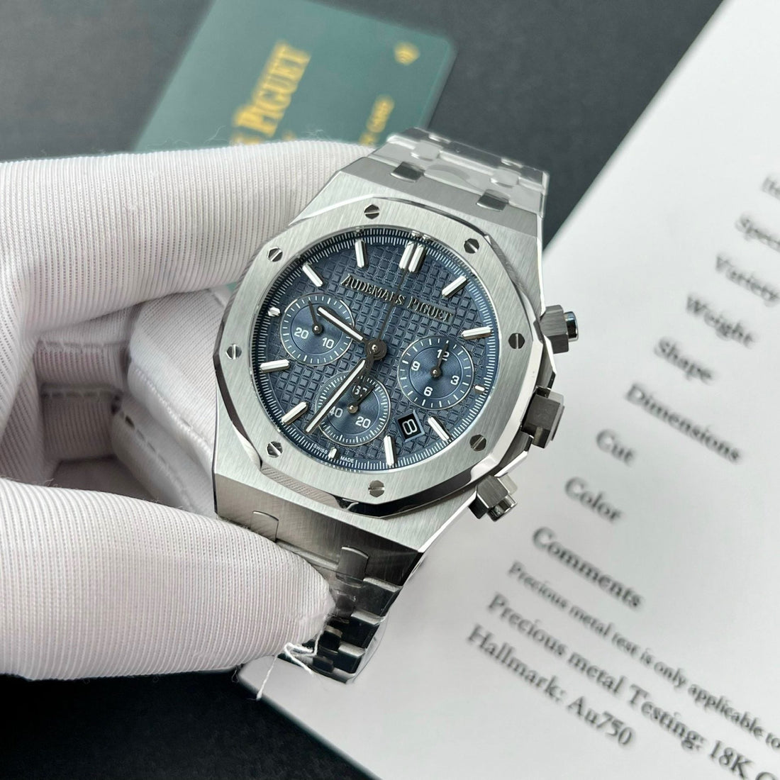 Audemars Piguet Royal Oak 26715ST Cadran Bleu ZF Factory 38 mm