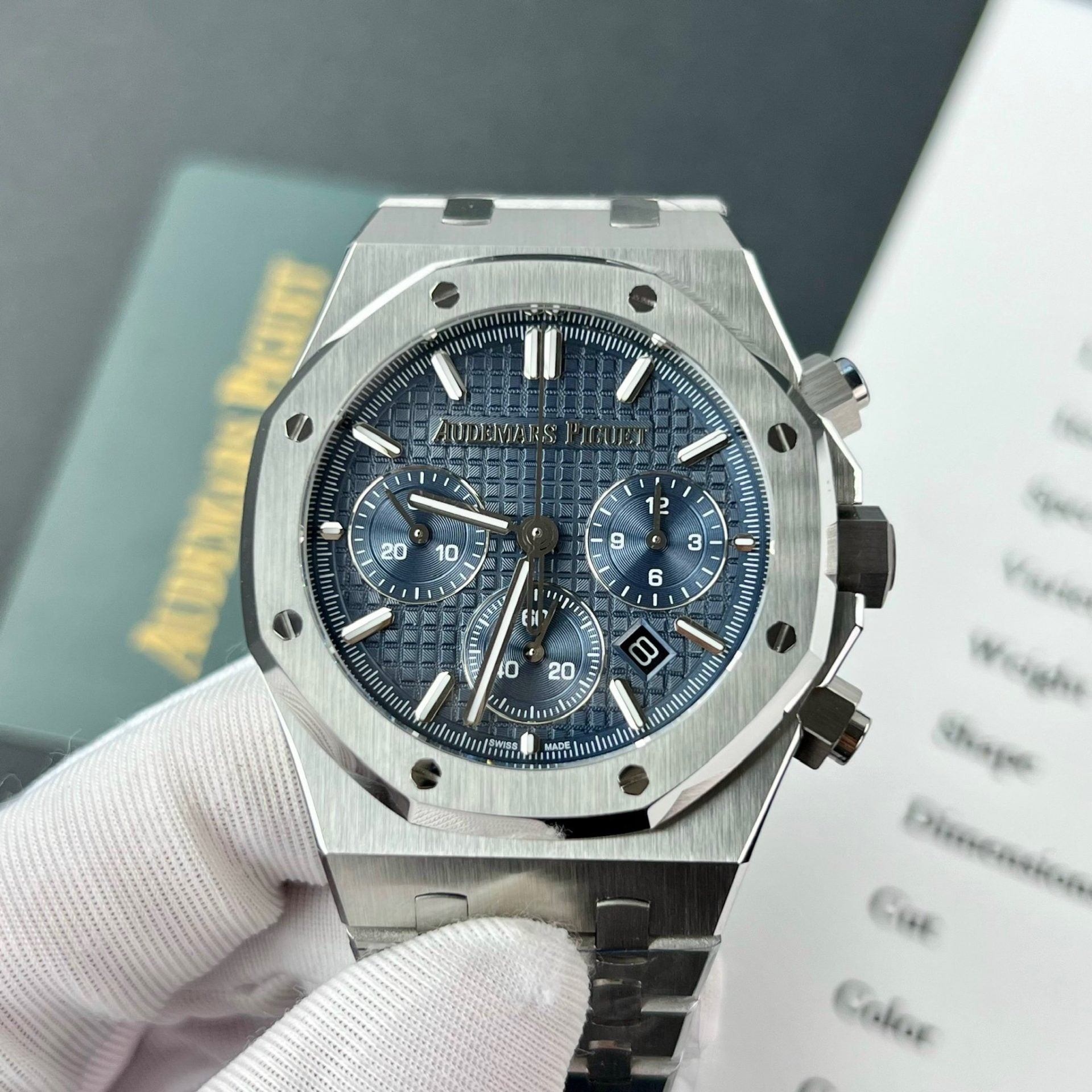 Audemars Piguet Royal Oak 26715ST Cadran Bleu ZF Factory 38 mm
