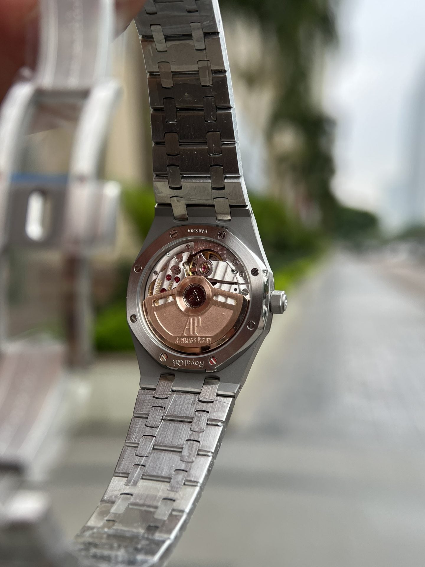 Audemars Piguet Royal Oak Cadran Blanc Fil Métallique 34 mm