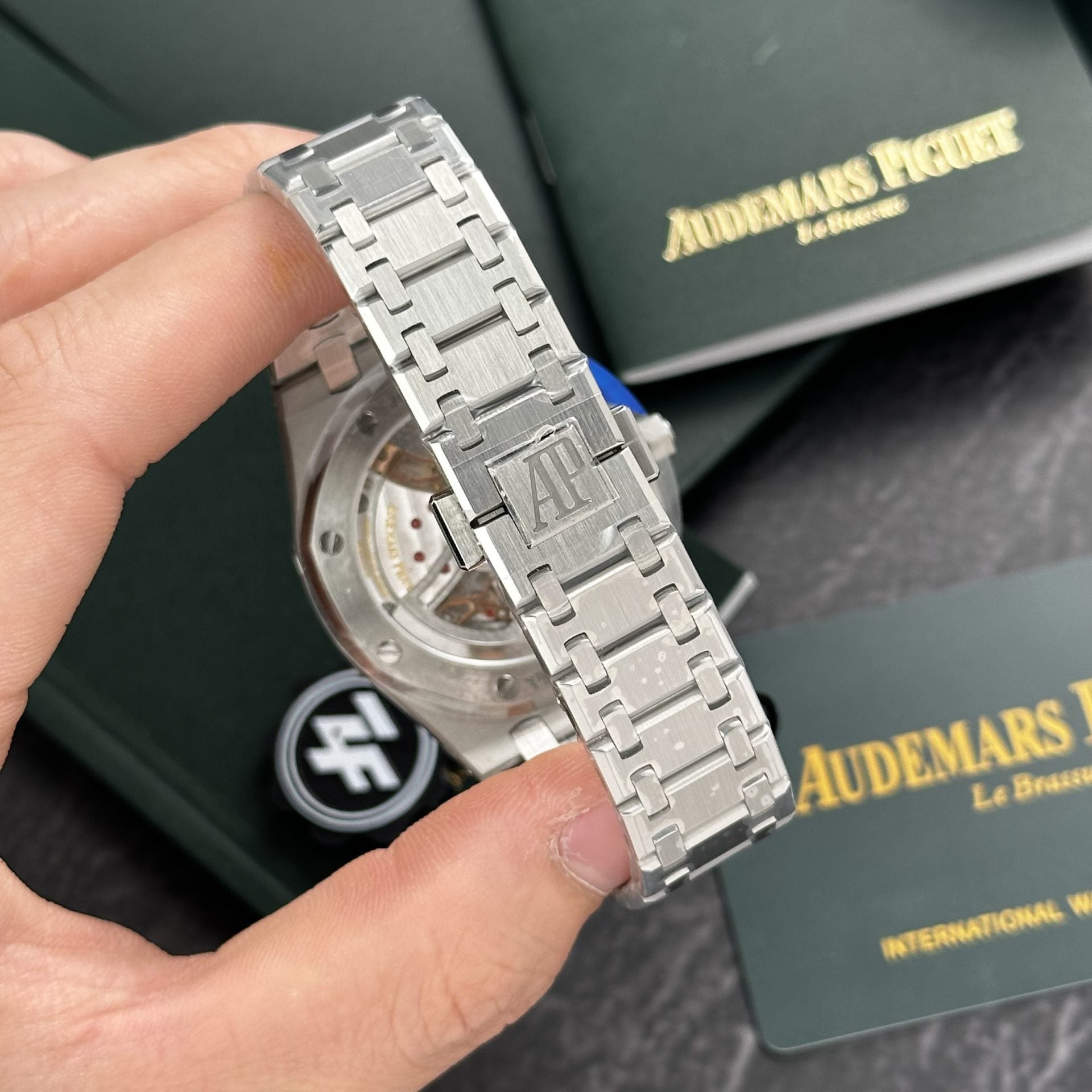 Audemars Piguet Royal Oak Jumbo Extra-Thin 15202ST Cadran Bleu 39 mm