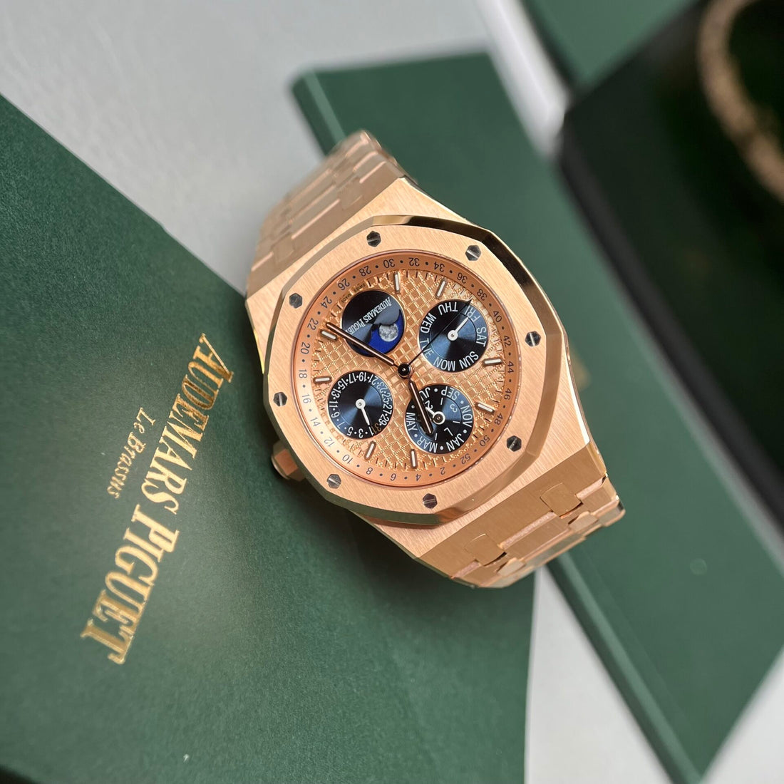 Audemars Piguet Royal Oak Calendrier Perpétuel 26574 Or Rose 41 mm