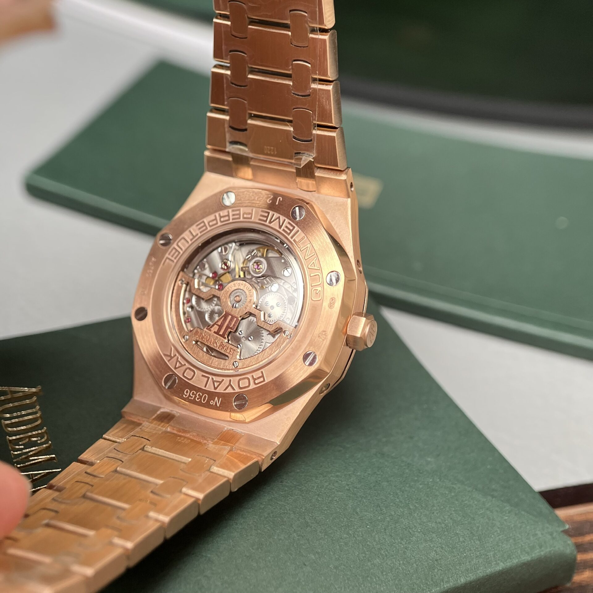 Audemars Piguet Royal Oak Calendrier Perpétuel 26574 Or Rose 41 mm