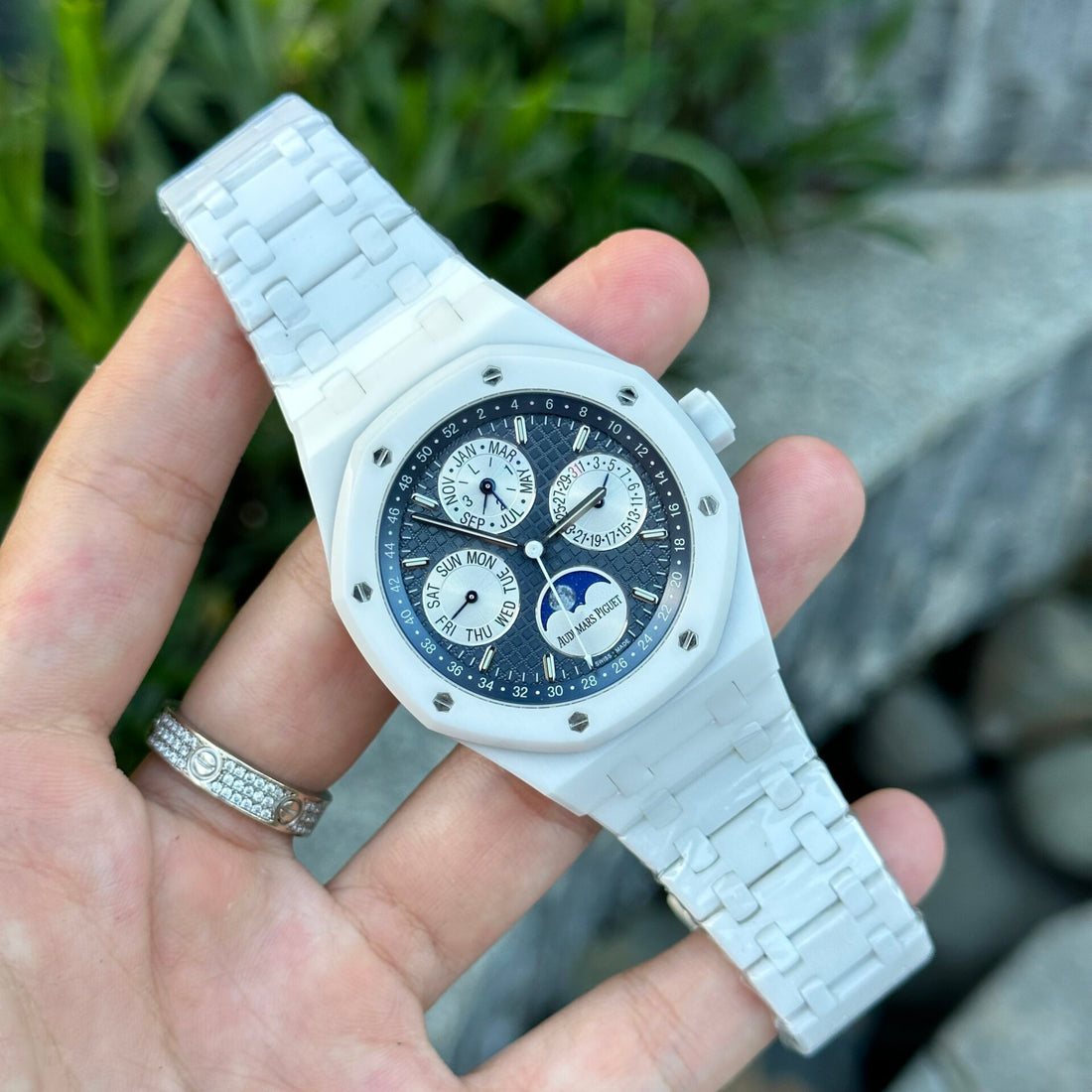 Audemars Piguet Royal Oak Quantième Perpétuel 26579CB Céramique Blanche 42 mm
