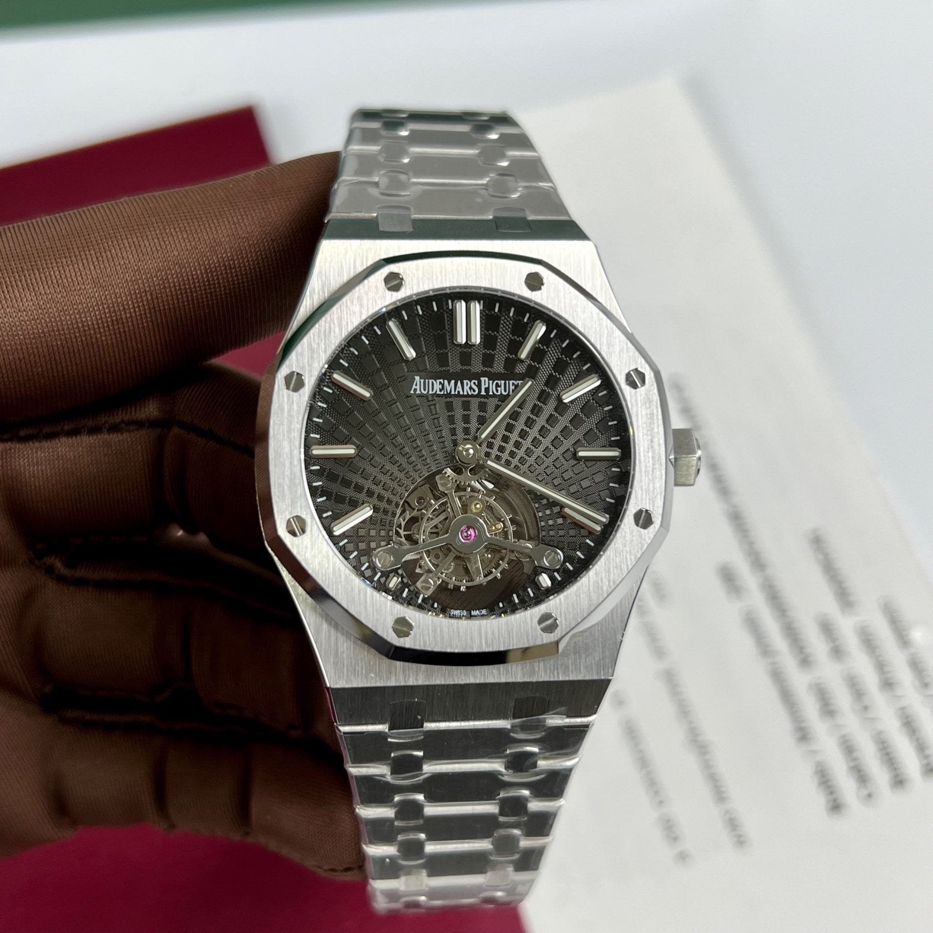 Audemars Piguet Royal Oak Tourbillon 26522TI Cadran Gris 41 mm
