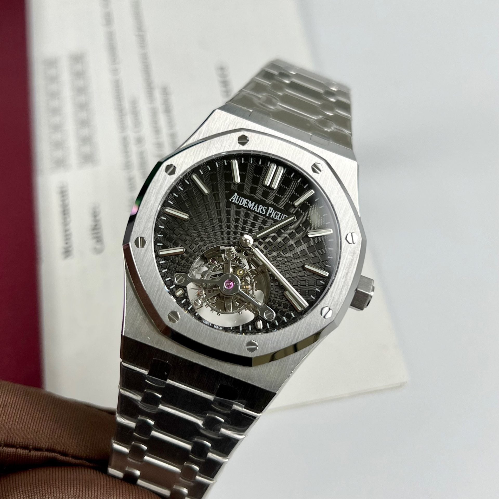 Audemars Piguet Royal Oak Tourbillon 26522TI Cadran Gris 41 mm