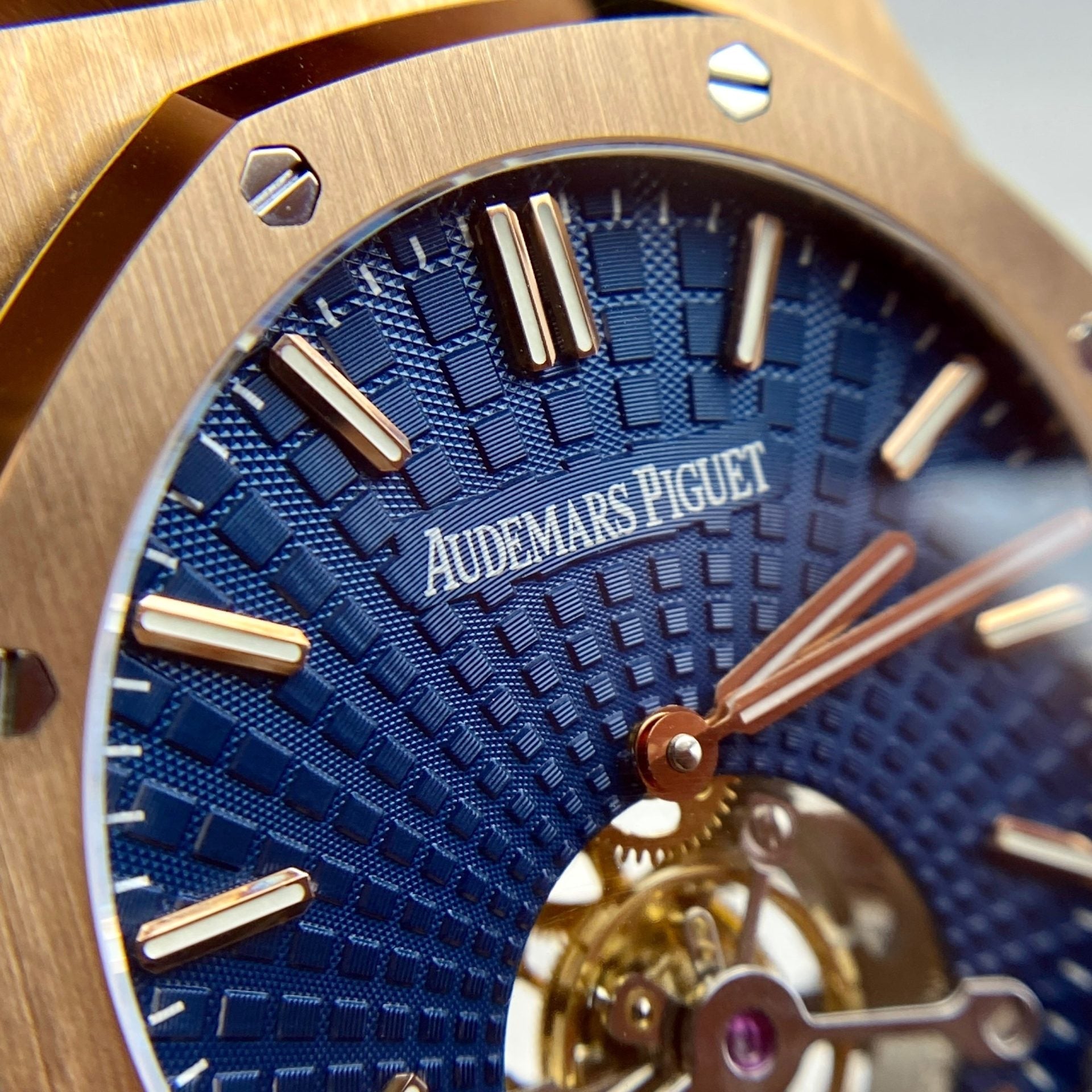 Audemars Piguet Royal Oak Tourbillon Or Rose 26522OR Cadran Bleu 41 mm