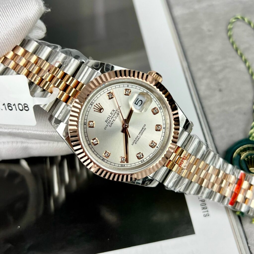 Rolex DateJust 126331 cadran argenté 41 mm