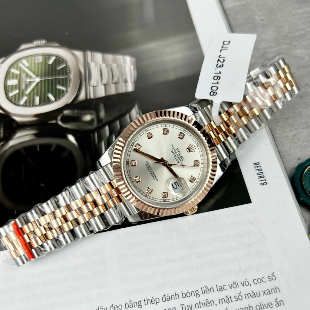 Rolex DateJust 126331 cadran argenté 41 mm