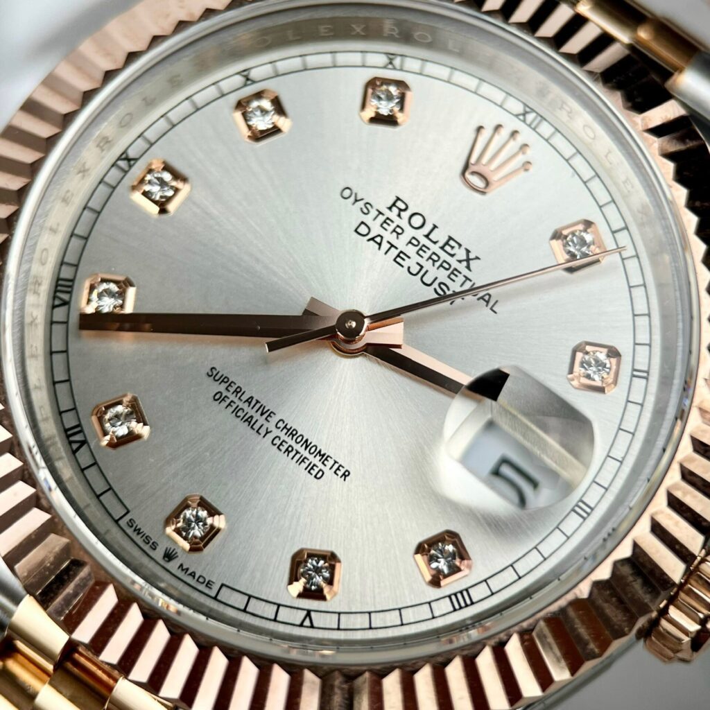 Rolex DateJust 126331 cadran argenté 41 mm