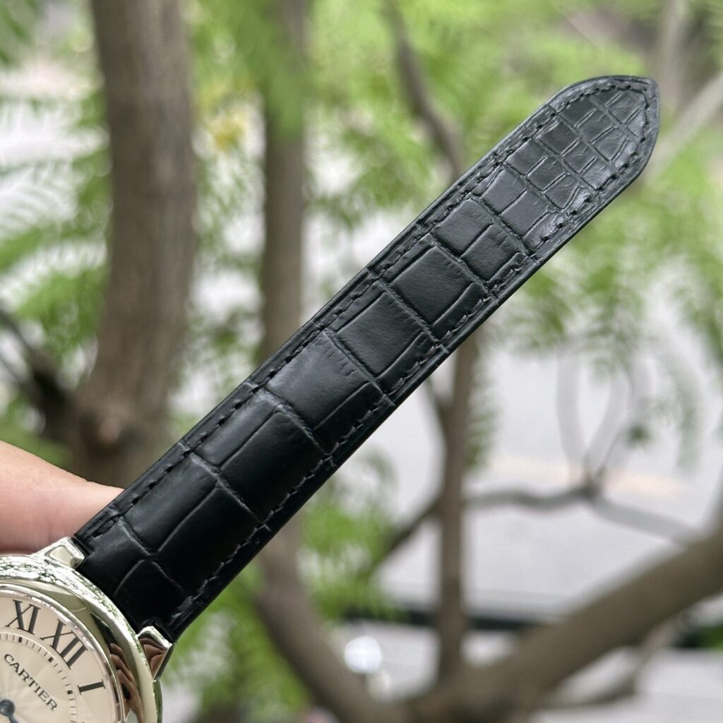 Cartier Ballon Bleu Lederarmband 42 mm