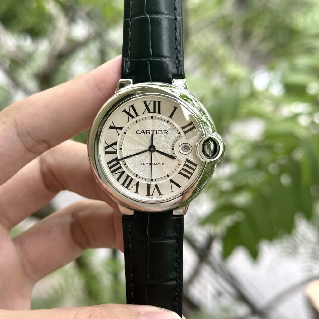 Cartier Ballon Bleu Lederarmband 42 mm