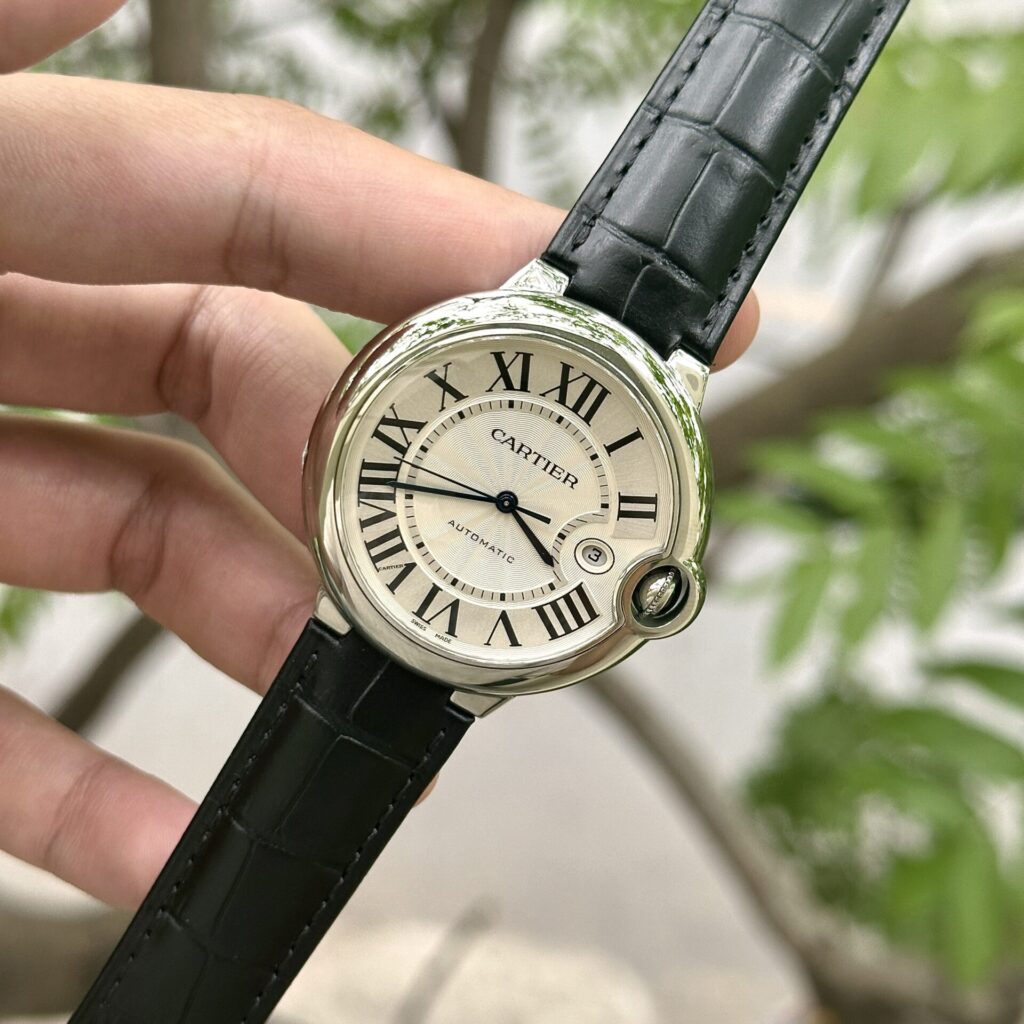 Cartier Ballon Bleu Lederarmband 42 mm