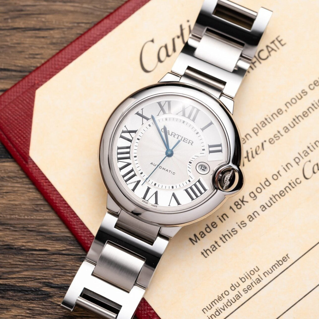 Cartier Ballon Bleu W69012Z4 - 42 mm