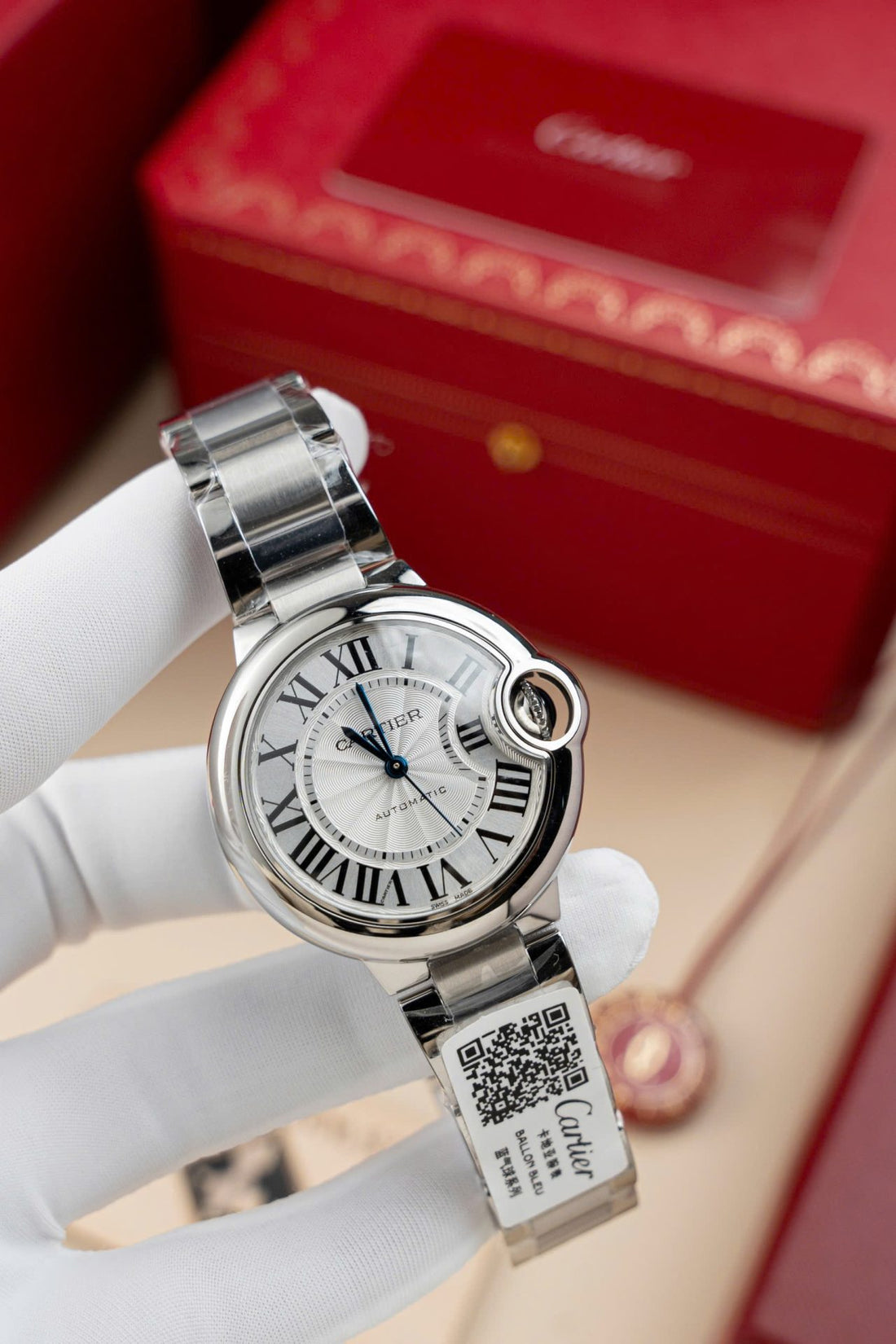 CARTIER BALLON BLEU DE 33 MM - Montre Cartier - Femme - VEM749