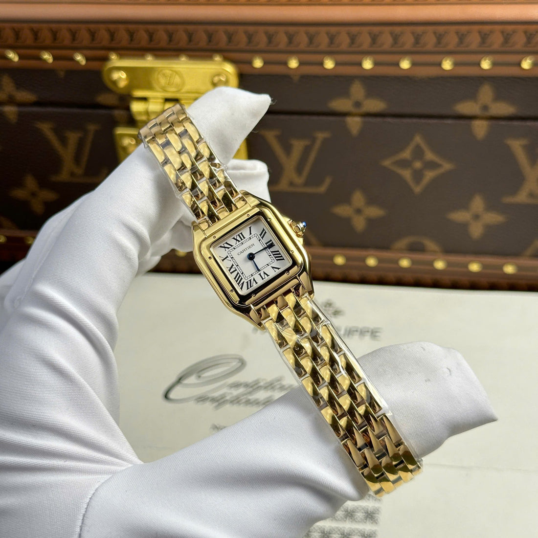 CARTIER PANTHÈRE DE 22 MM - Montre Cartier - Femme - VEM737