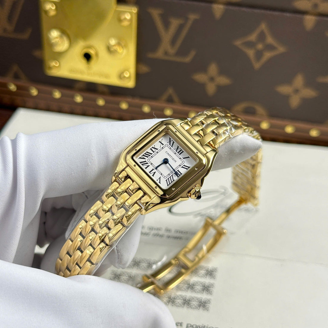 CARTIER PANTHÈRE DE 22 MM - Montre Cartier - Femme - VEM737