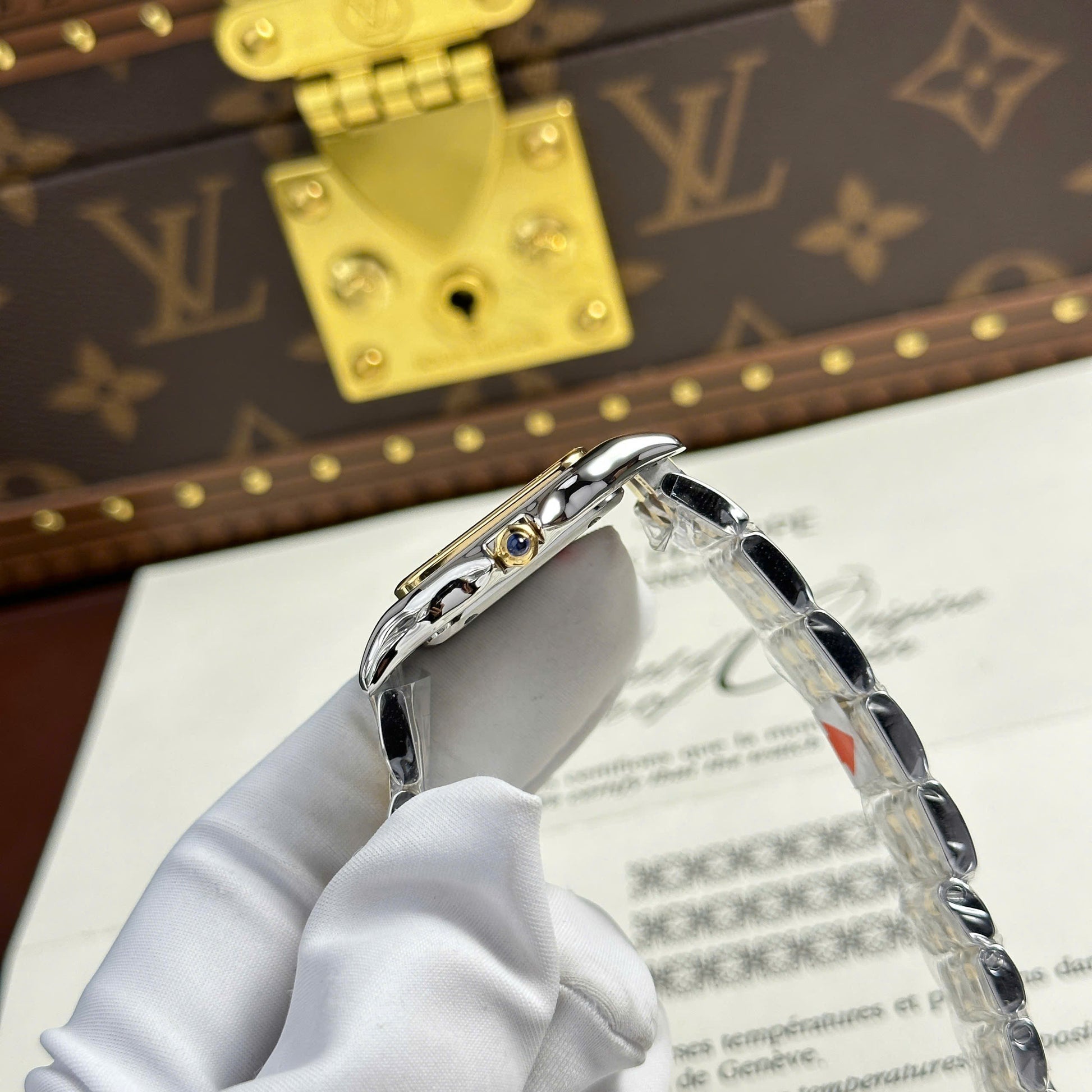 CARTIER PANTHÈRE DE 27 MM - Montre Cartier - Femme - VEM743