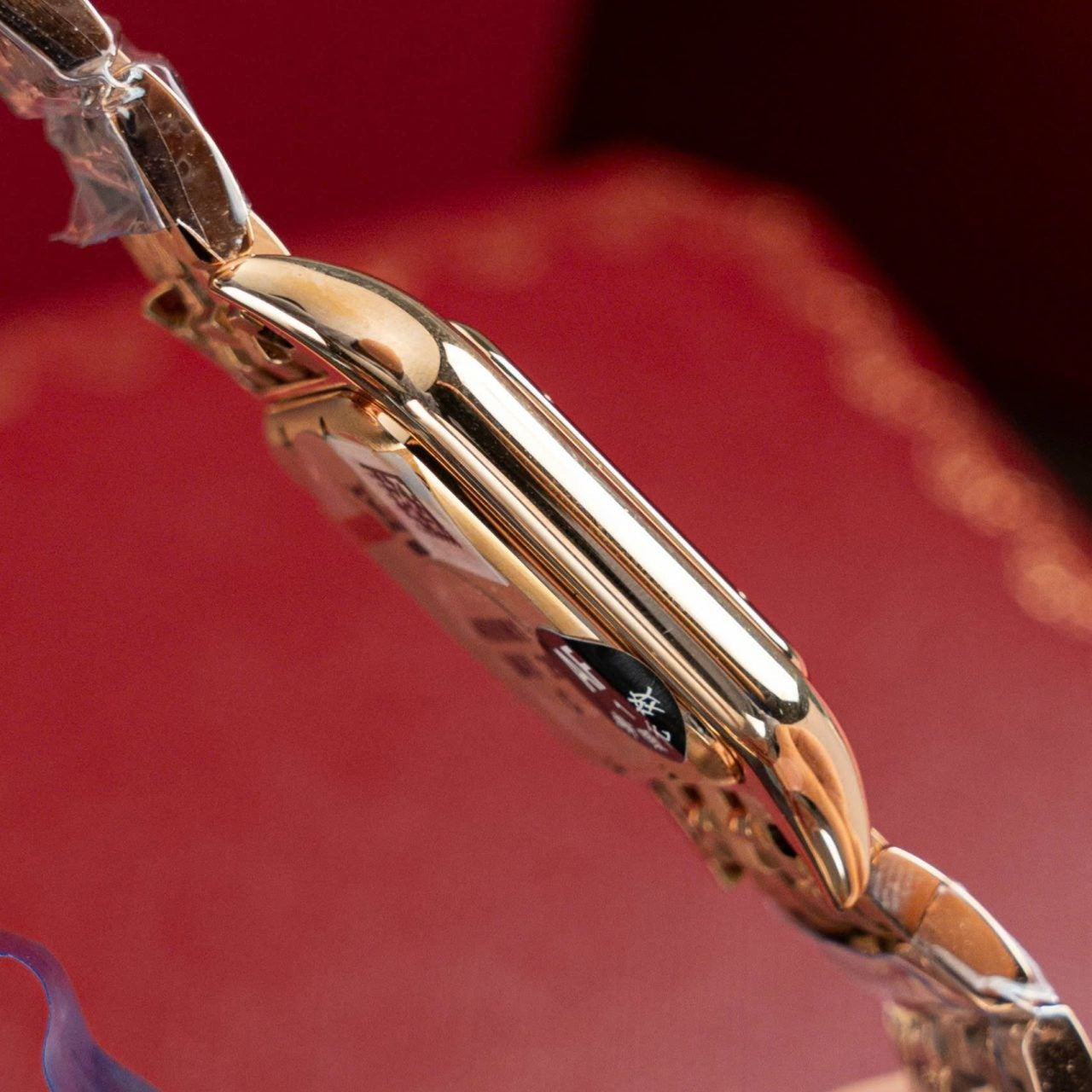 Cartier Panthère W2PN0007 Cadran blanc Or rose 27 x 37 mm